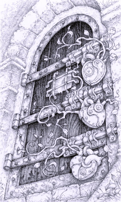 La puerta negra